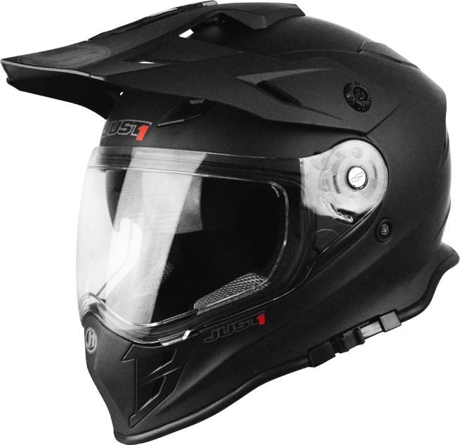 J34 Pro Твердый шлем для мотокросса Just1, черный мэтт
