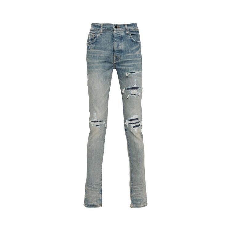 

Джинсы Amiri MA Varsity Repair Jean, цвет Clay Indigo