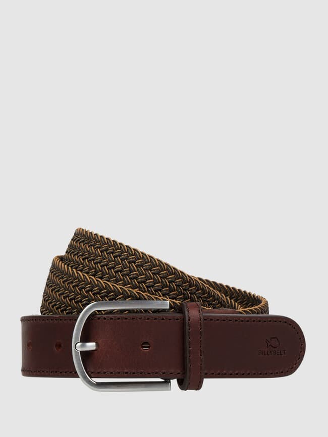 

Ремень с лейблом Billybelt, серо-коричневый
