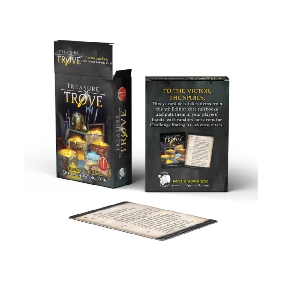 

Бокс-сет Treasure Trove Deck CR 13-16 (5e), Game Master's Toolbox (5e)