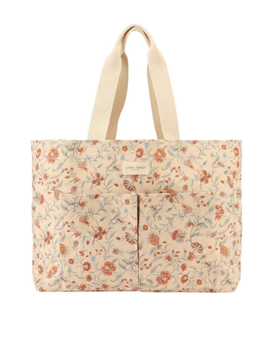 

Большая сумка для мамы Flora Laura Ashley, красный