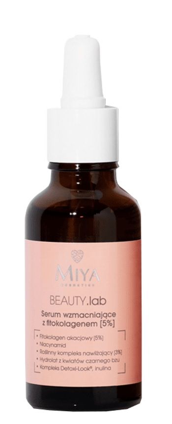 Miya BEAUTY.lab Fitokolagen 5% сыворотка для лица, 30 ml nature s way sambucus immune бузина стандартизированный экстракт 30 пастилок