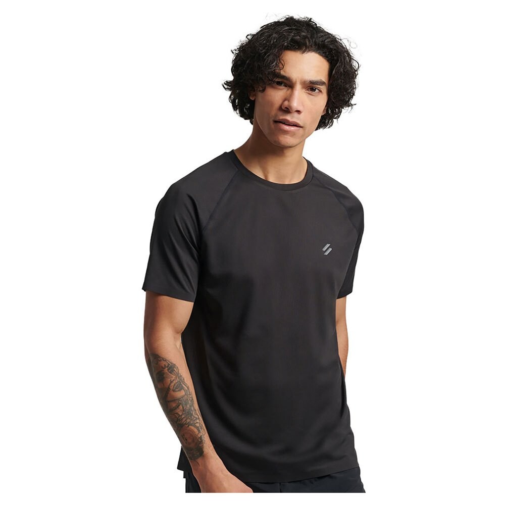 

Футболка с коротким рукавом Superdry Train Premium, черный