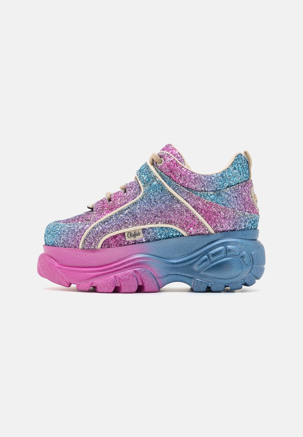 

Низкие кеды Buffalo, цвет blue/pink