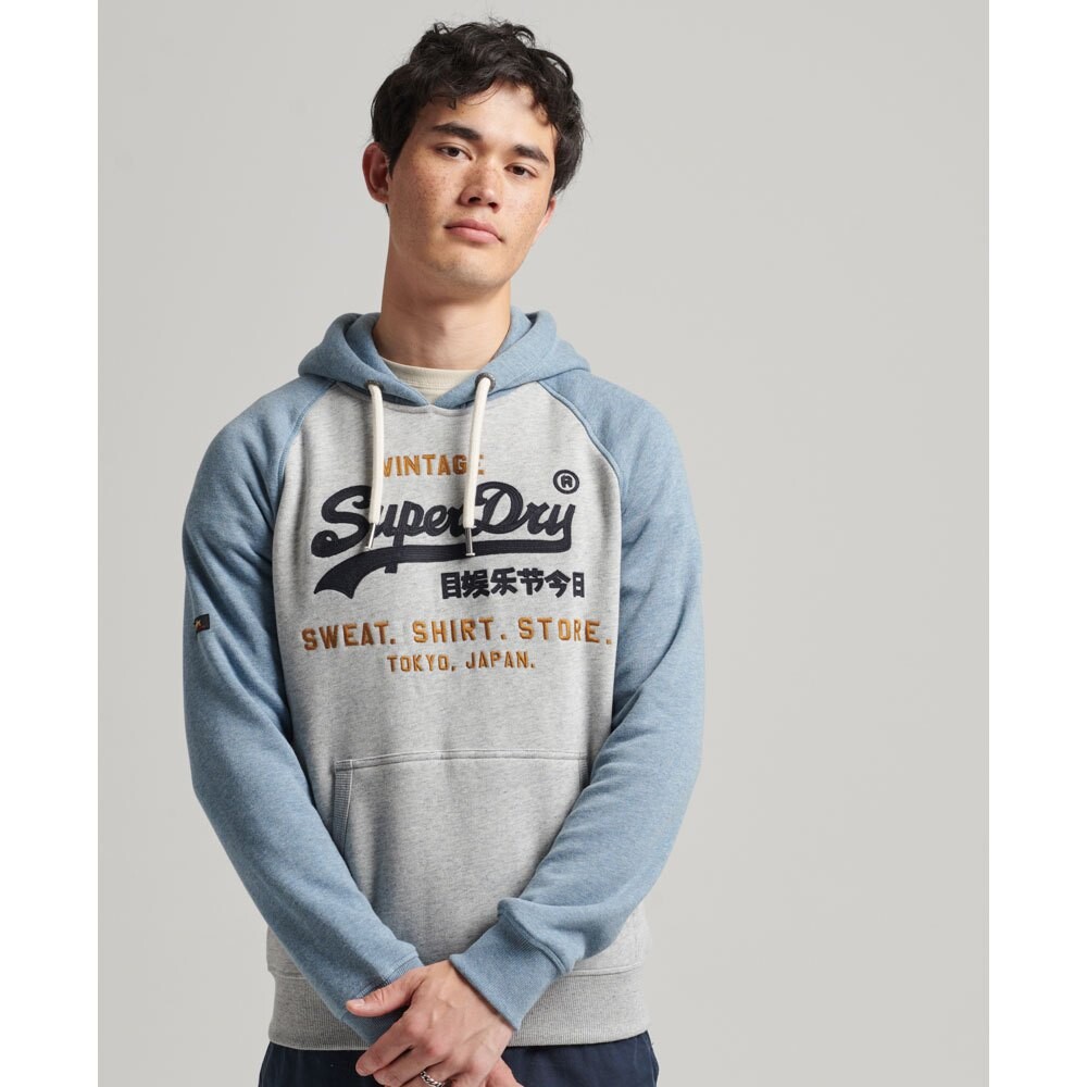 

Худи Superdry Vintage Vl Heritage Rgn, синий