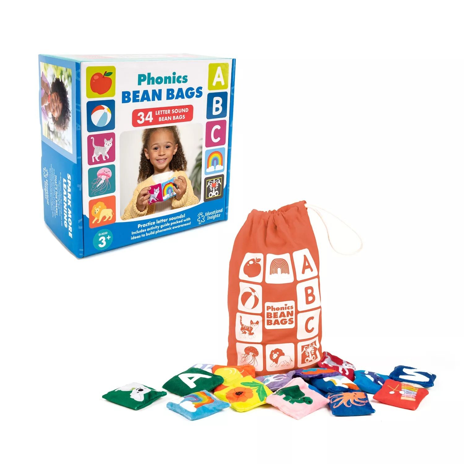 

Образовательные идеи Phonics Beans Bags Educational Insights