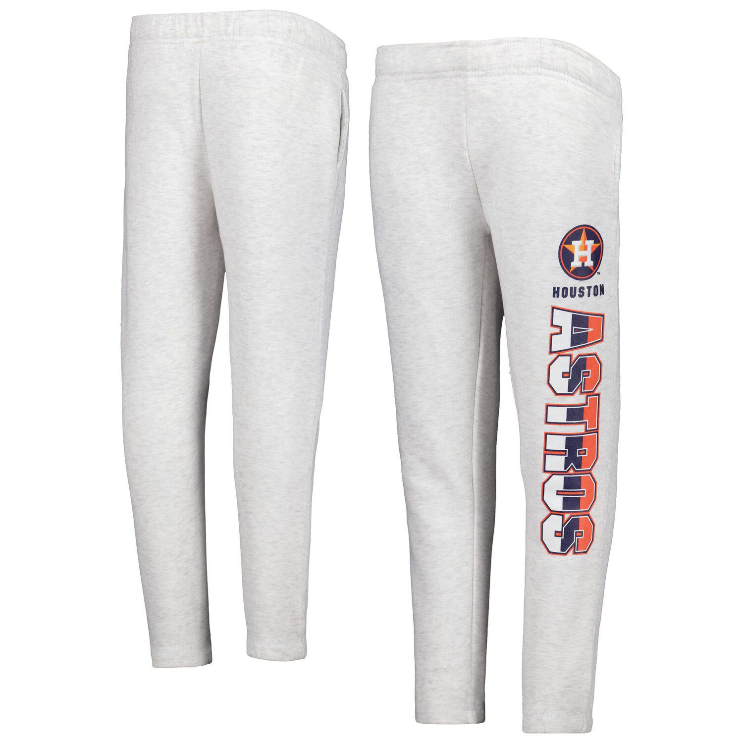 

Молодежные флисовые брюки Ash Houston Astros Game Time Outerstuff