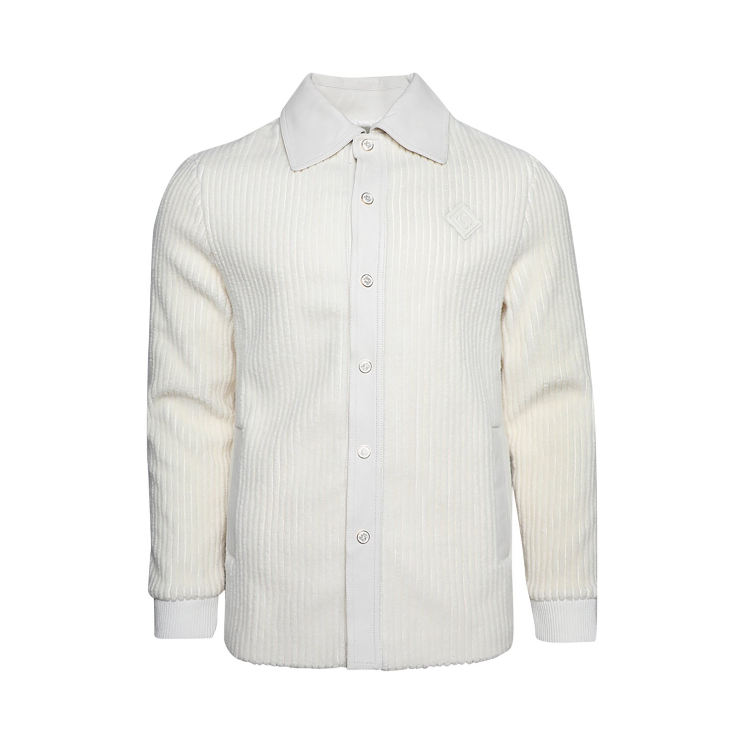 

Вельветовая рубашка Casablanca Jumbo Off White