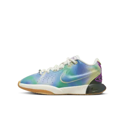 

Кроссовки Nike LeBron XXI SE "New Age of Sport", цвет Multi-Color/Luminous Green/Fuchsia Dream/Sail