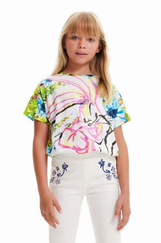 

Хлопковая футболка для детей Desigual, мультиколор