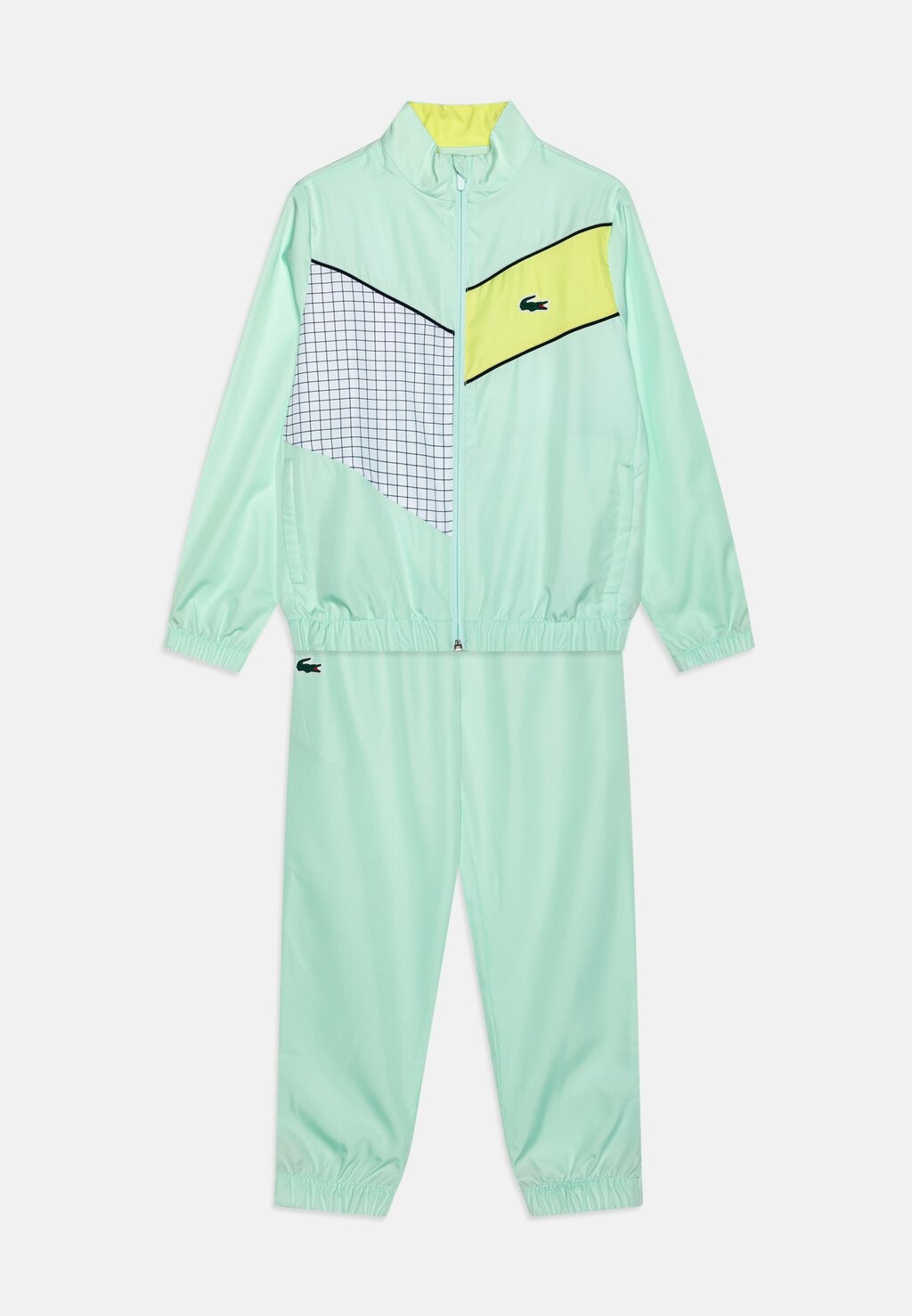 

Спортивный костюм SPORTS TRACKSUIT UNISEX SET Lacoste, цвет arielle green/white/imeira/navy blue