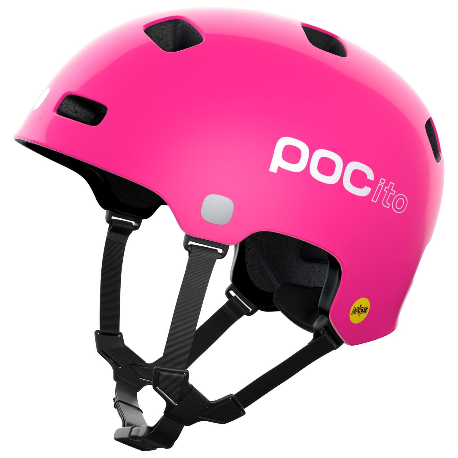 цена Велосипедный шлем Poc Kid's POCito Crane MIPS, цвет Fluorescent Pink