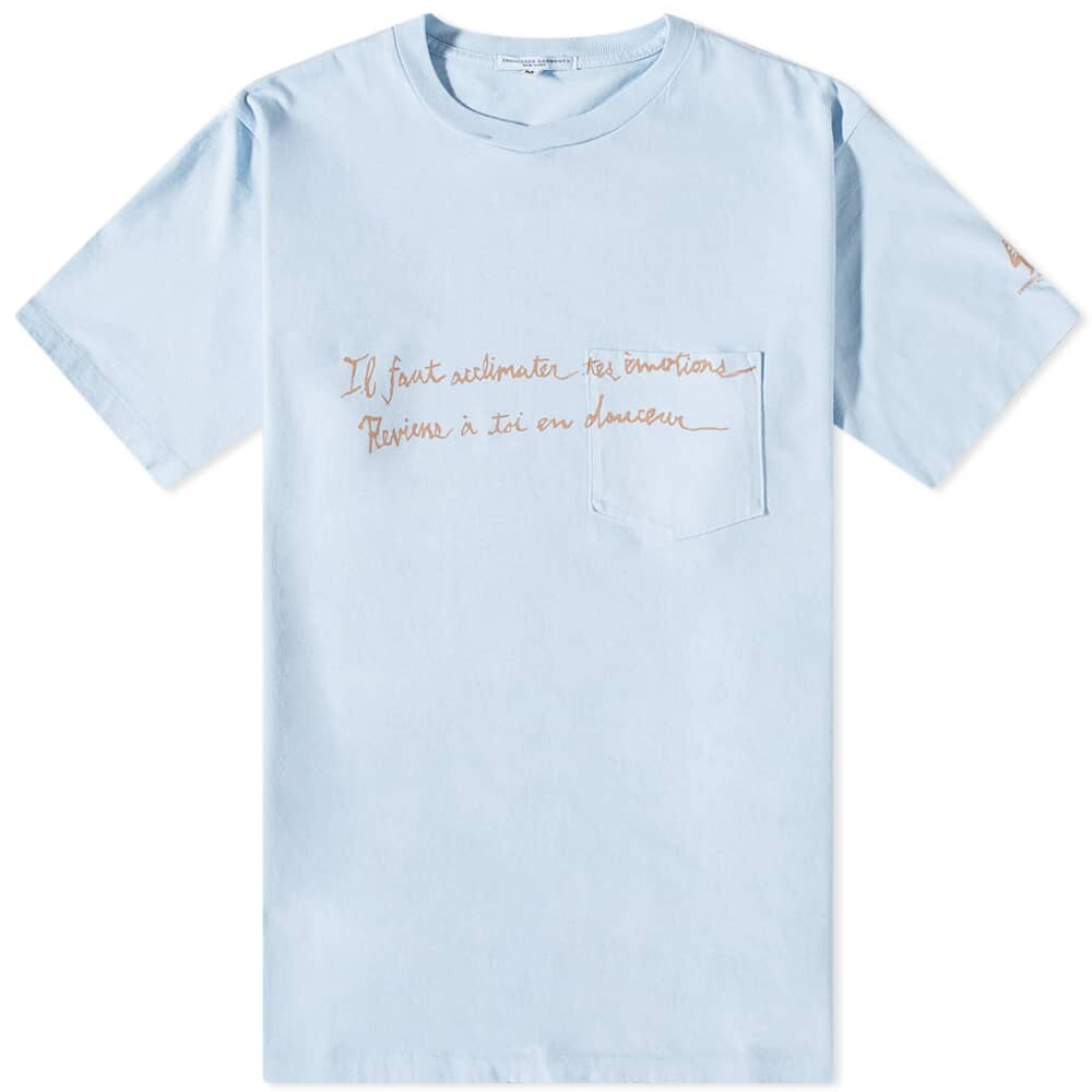

Футболка Engineered Garments Emotion Cross Crew