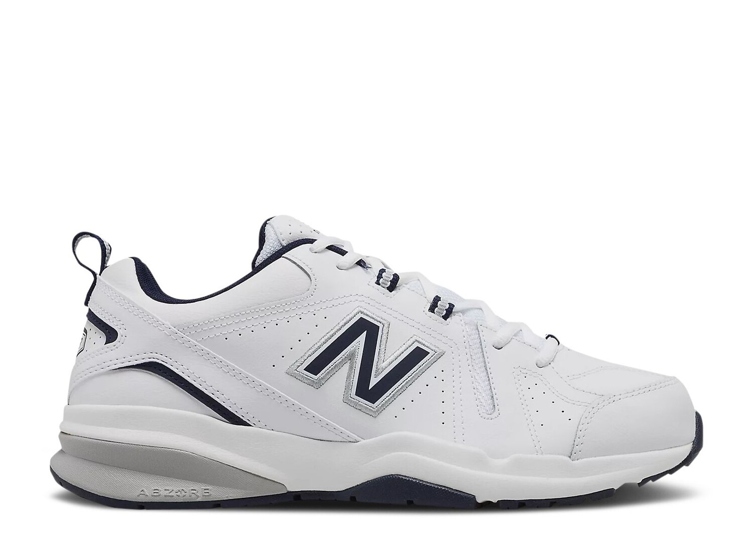 Кроссовки New Balance 608V5 2E Wide 'White Navy', белый