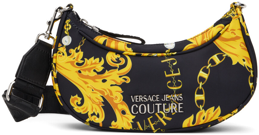 

Черно-желтая сумка для оборудования Versace Jeans Couture