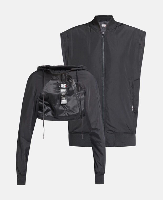 

Комплект из пиджака и жилета Karl Lagerfeld, черный