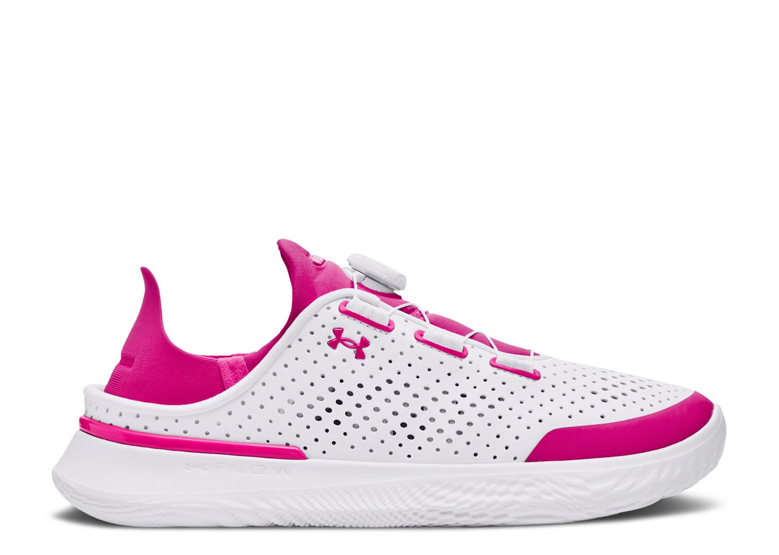 

Кроссовки Under Armour Slipspeed Leather Gs 'White Rebel Pink', белый