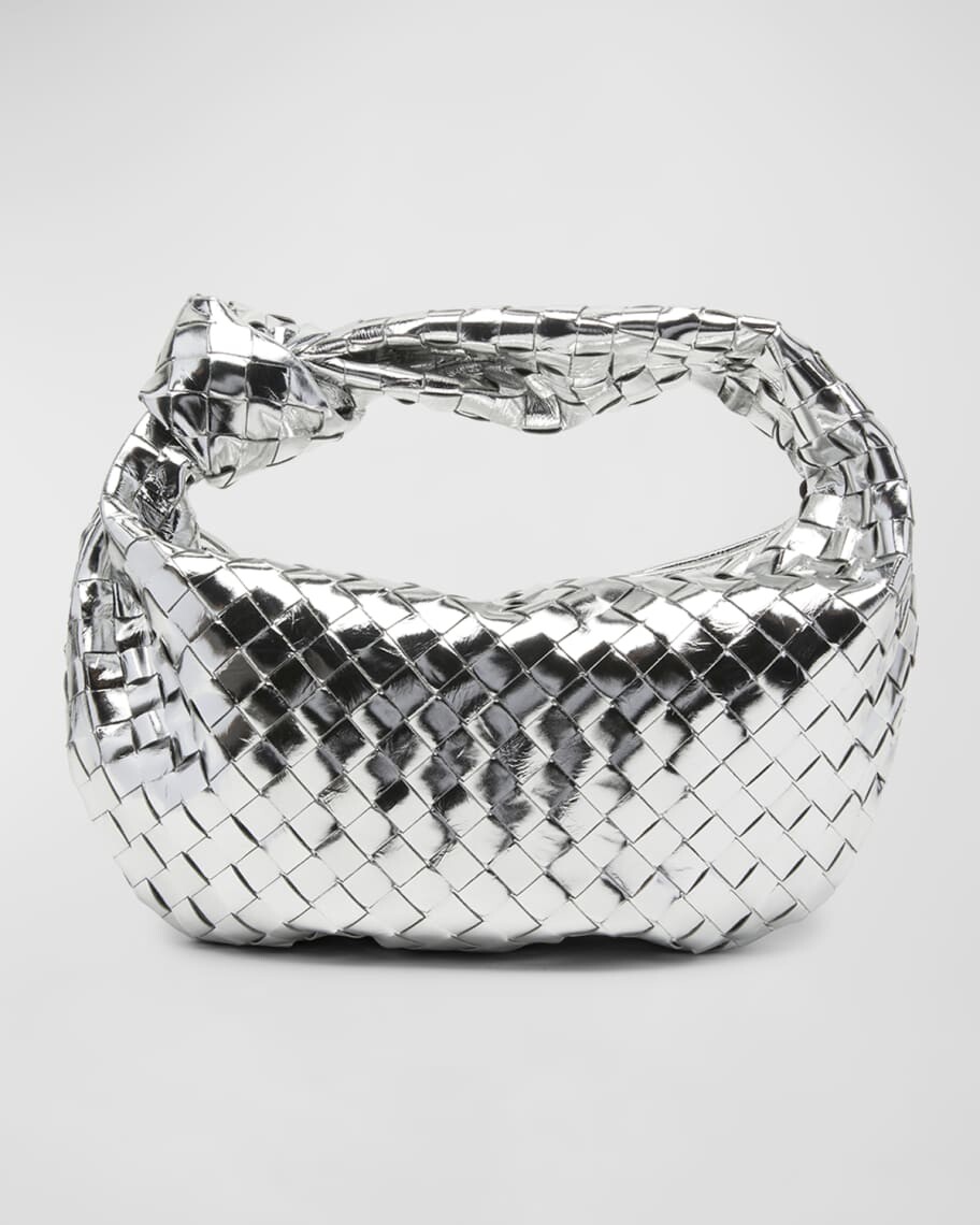

Сумка Teen Jodie Intrecciato с металлической ручкой Bottega Veneta