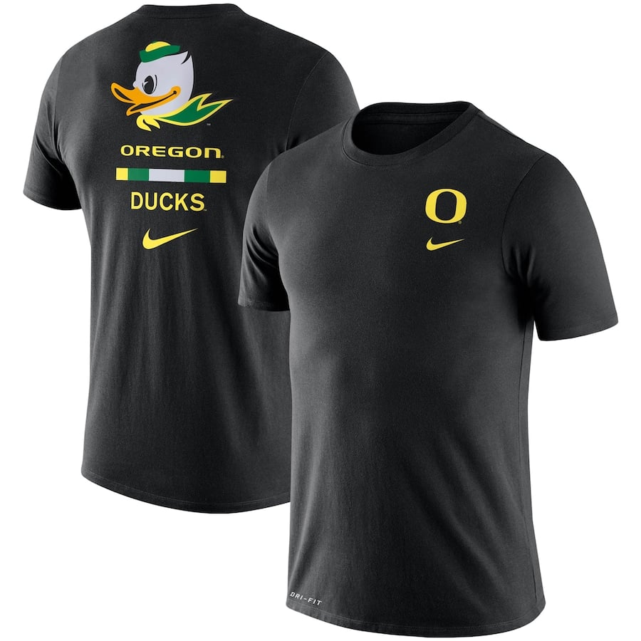 

Футболка с коротким рукавом Nike Oregon Ducks, черный