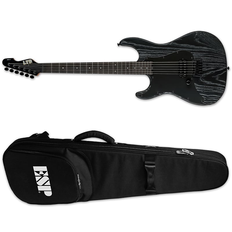 цена Электрогитара ESP LTD SN-1 HT LH Black Blast Left-Handed Electric Guitar + TKL Gig Bag SN1