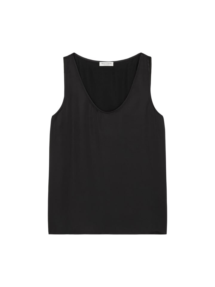 

Блуза Marc O'Polo Satin Top regular, черный