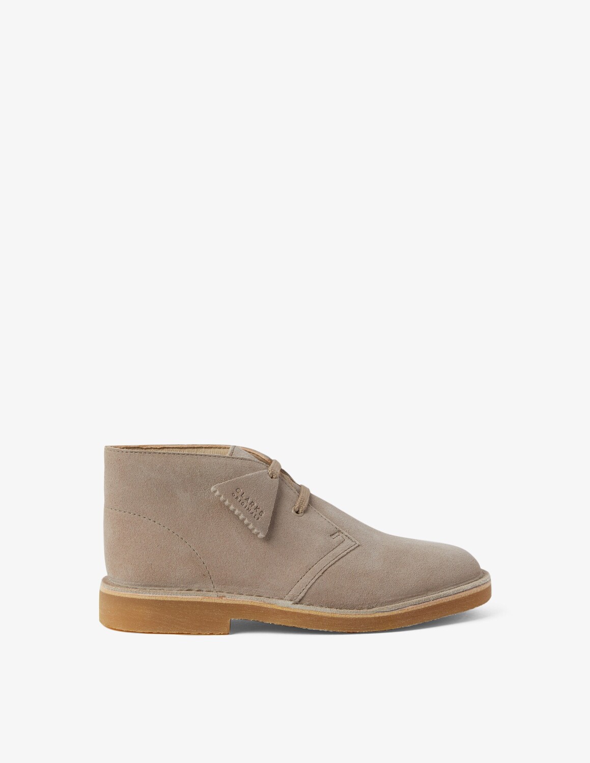 

Замшевые ботинки Clarks, бежевый