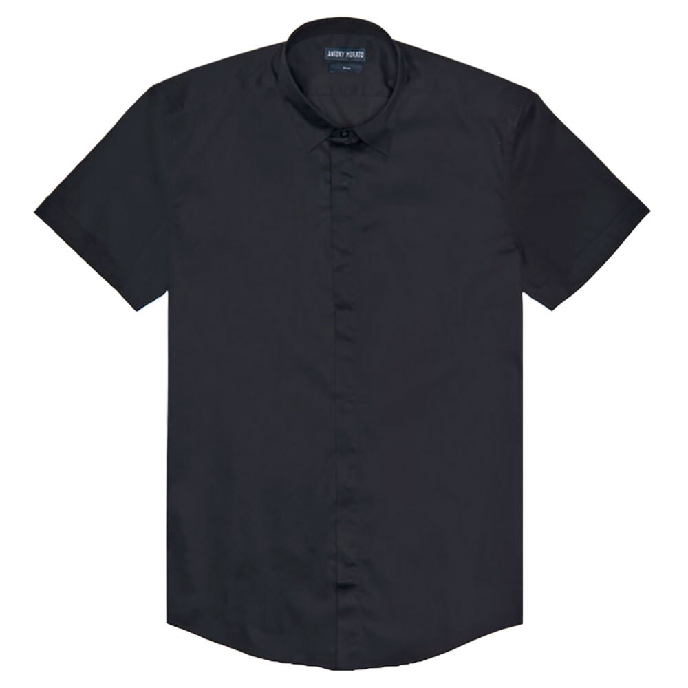 

Рубашка с коротким рукавом Antony Morato MMSS00089-FA450001-9000, черный