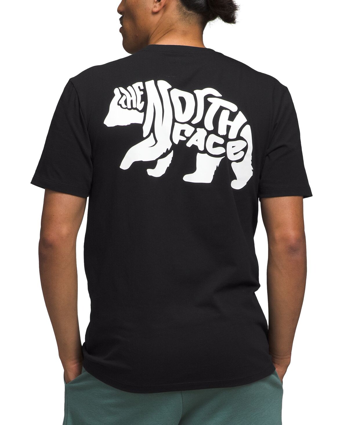 

Мужская футболка с короткими рукавами и медведем The North Face
