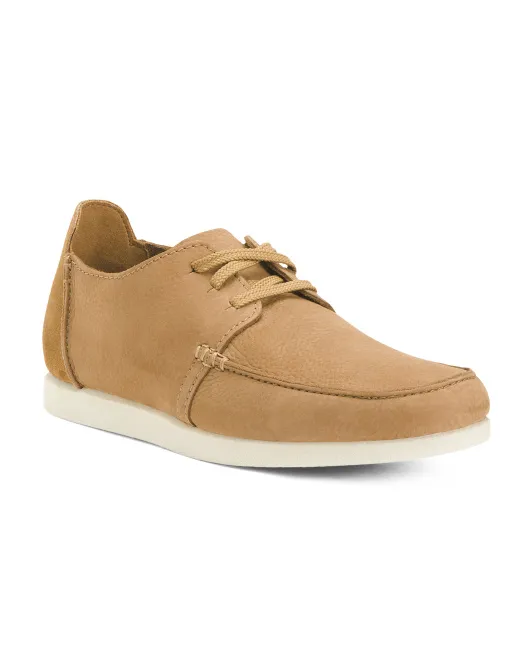 

Мужская повседневная обувь из нубука на шнуровке Clarks, цвет Dark Sand