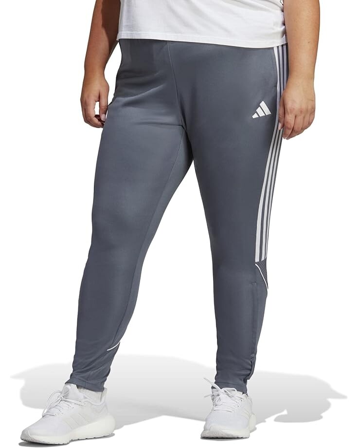 

Брюки adidas Plus Size Tiro 23 League, цвет Team Onix