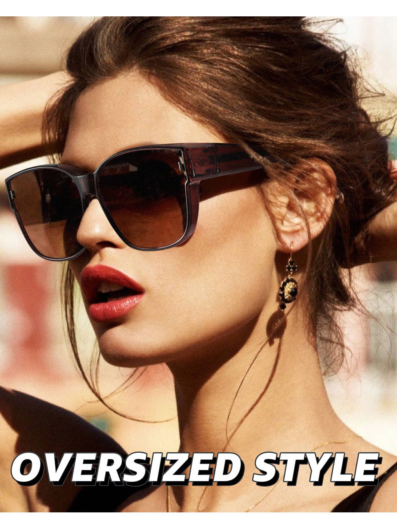 солнцезащитные очки поляризационные для мужчин и женщин роскошные брендовые дизайнерские винтажные модные солнечные очки для вождения о LVIOE большие солнцезащитные очки для женщин и мужчин