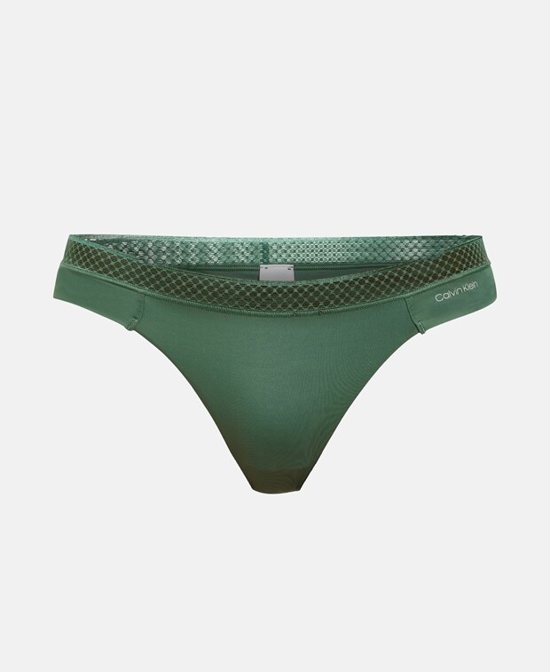 

Стринги Calvin Klein, темно-зеленый
