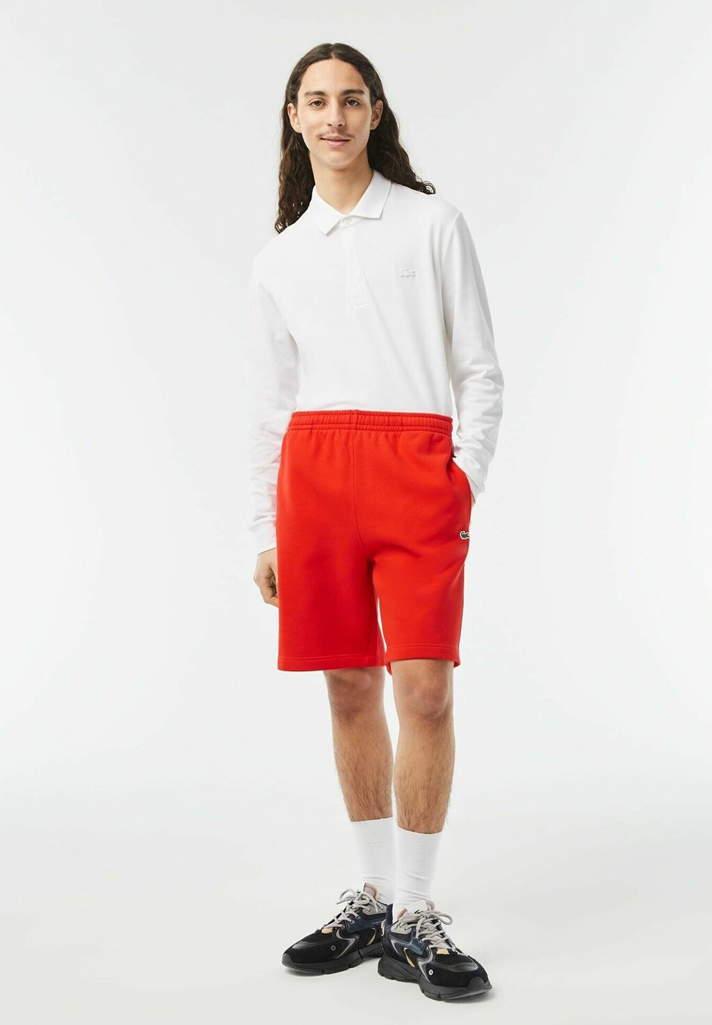 

Шорты Lacoste, красный
