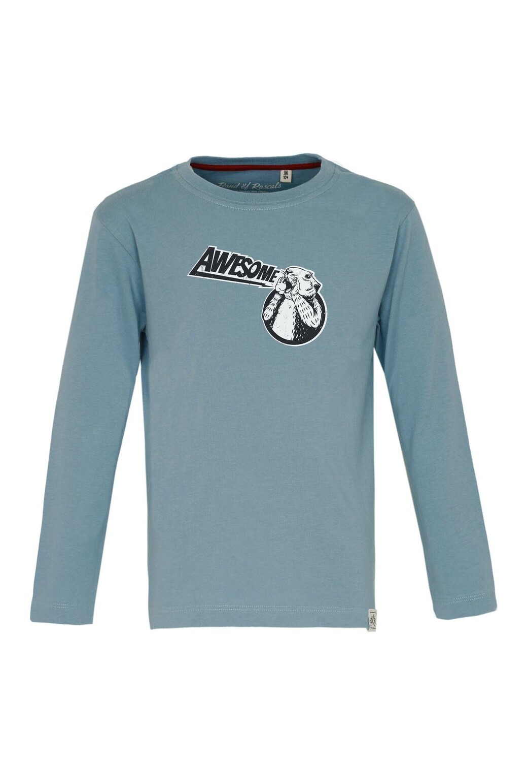 

Лонгслив Band of Rascals Awesome, цвет arctic blue