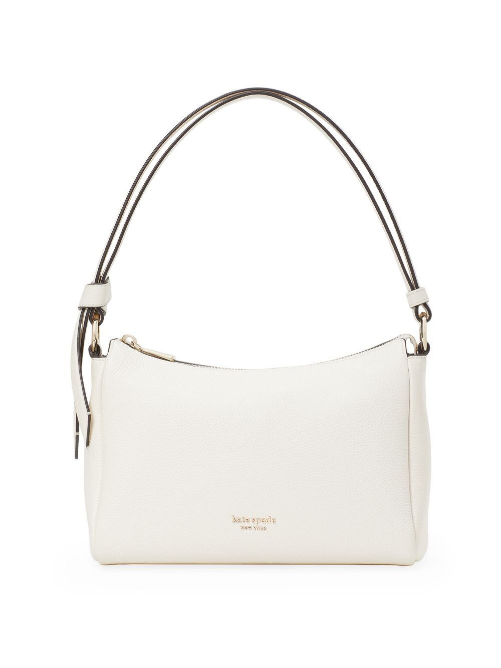 

Кожаная сумка через плечо Knott среднего размера kate spade new york, кремовый
