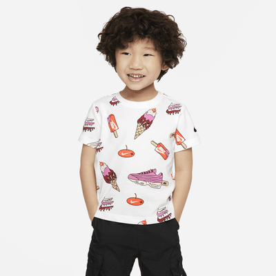 

Футболка Nike Toddler Sole Food Printed T-Shirt, белый