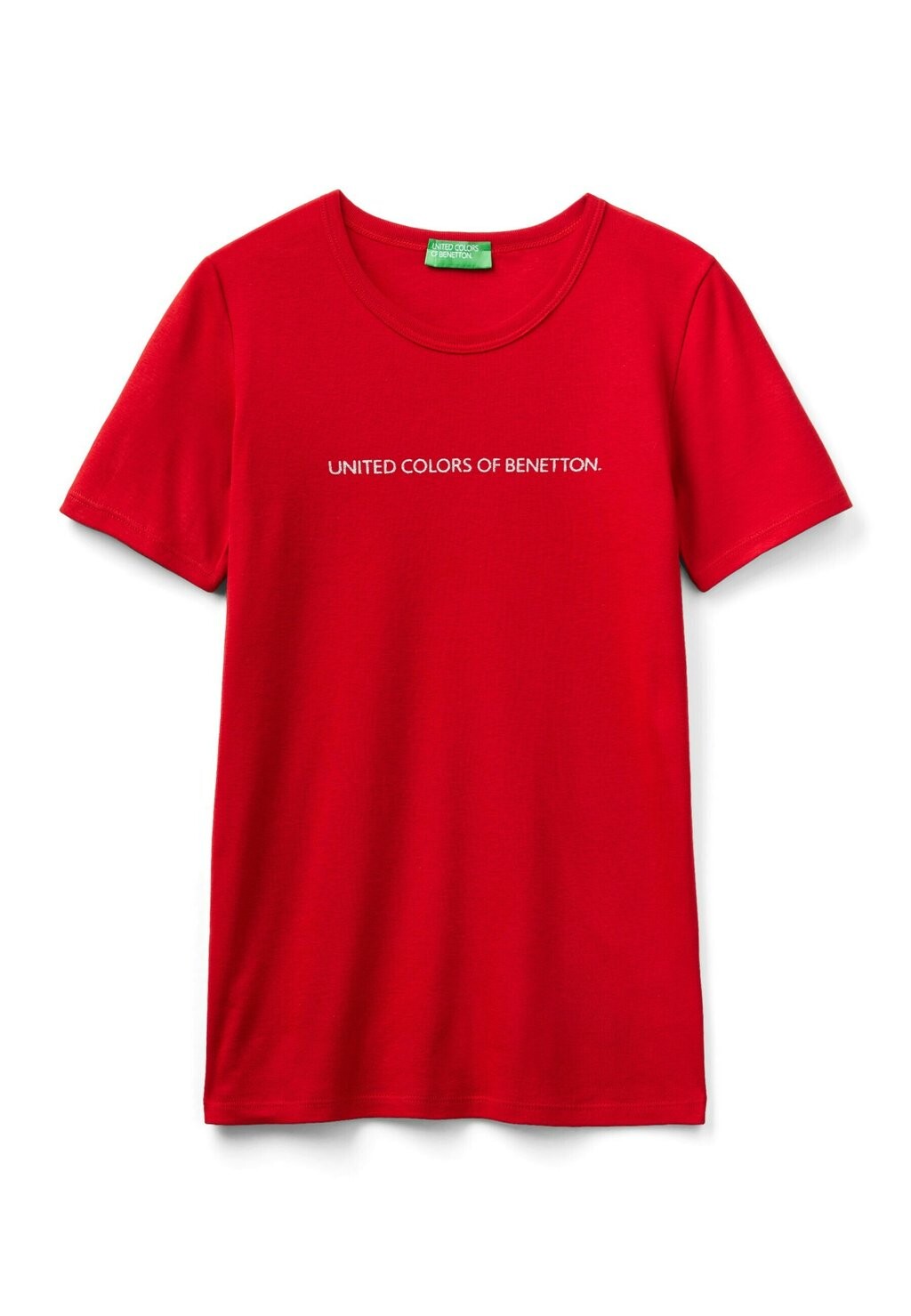 

Футболка с принтом United Colors of Benetton, красный