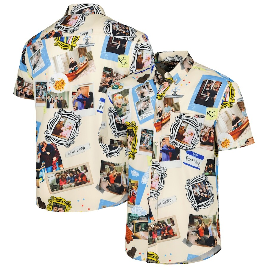 

Рубашка RSVLTS Friends, кремовый
