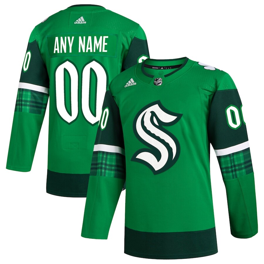 

Джерси adidas Seattle Kraken, зеленый