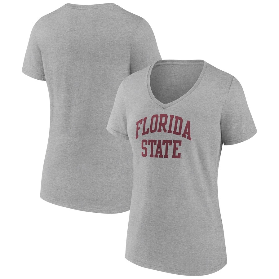 

Футболка с коротким рукавом Fanatics Branded Florida State Seminoles, серый