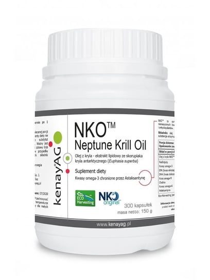 KenayAG, NKO Neptun Krill Oil, пищевая добавка, 300 капсул Inna marka
