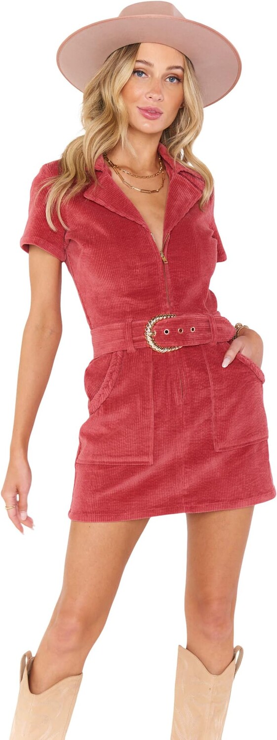

Платье преступника Show Me Your Mumu, цвет Rose Corduroy