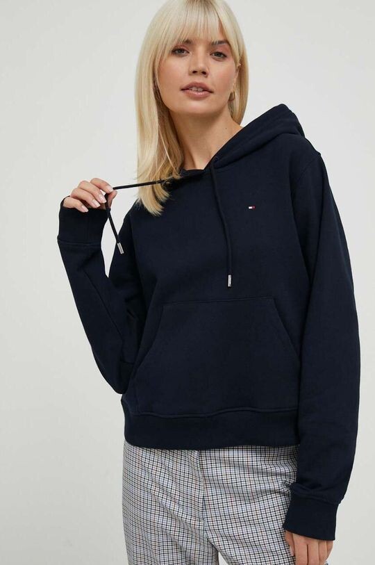 

Хлопковая толстовка Tommy Hilfiger, темно-синий