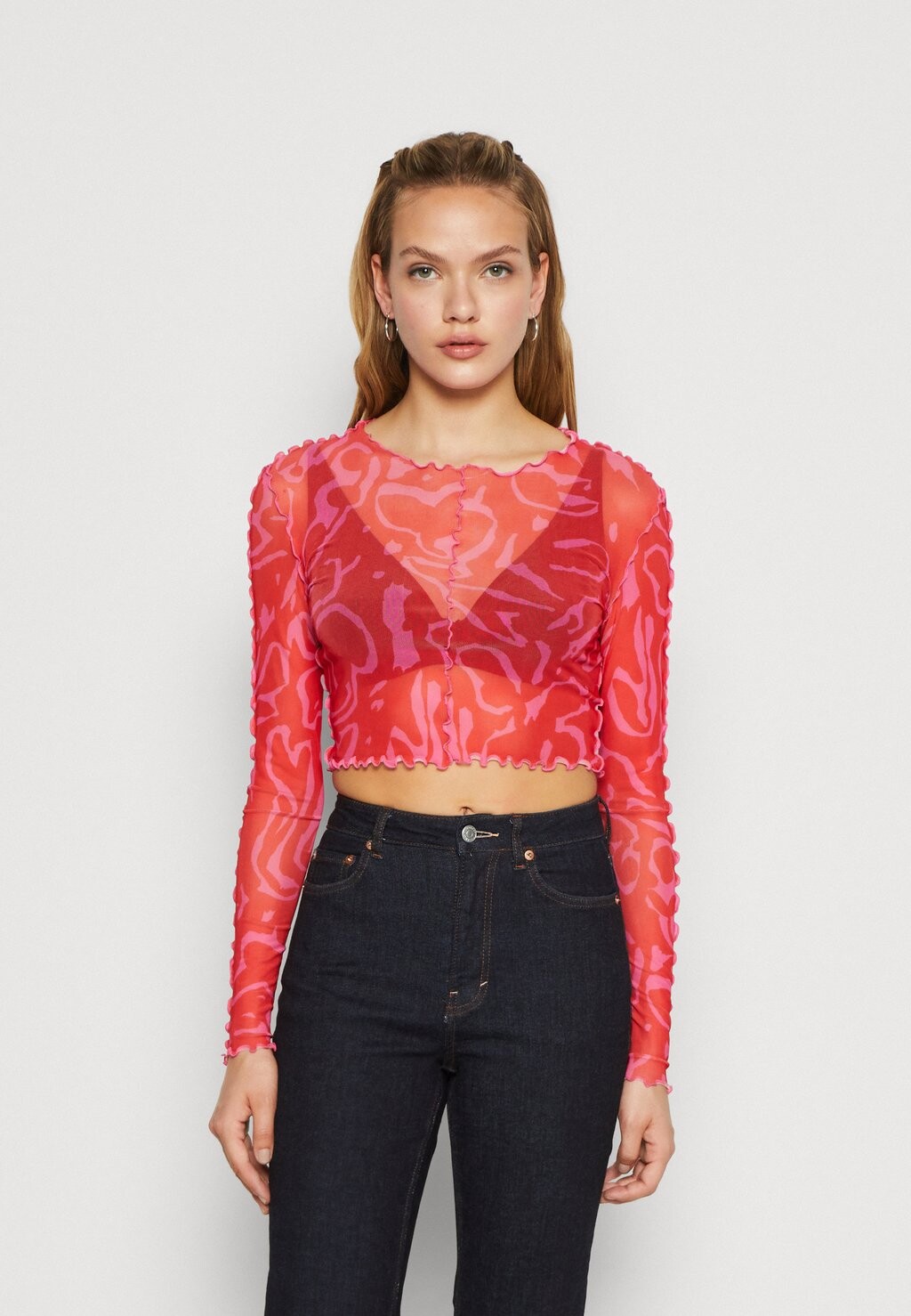 

Рубашка с длинным рукавом Monki