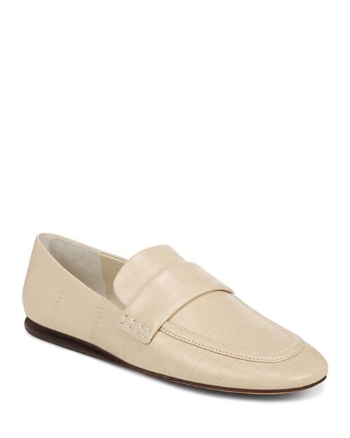 

Женские кожаные лоферы Davis Vince, цвет Ivory/Cream