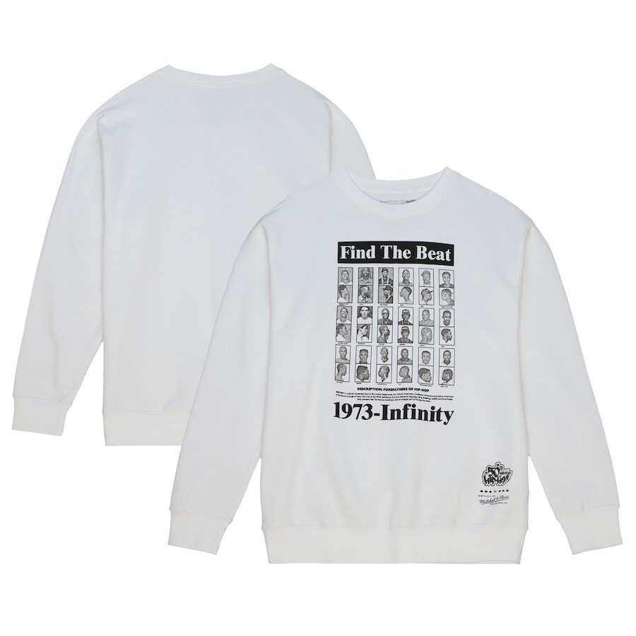 

Толстовка Mitchell & Ness 50Th Anniversary Of Hip Hop, белый