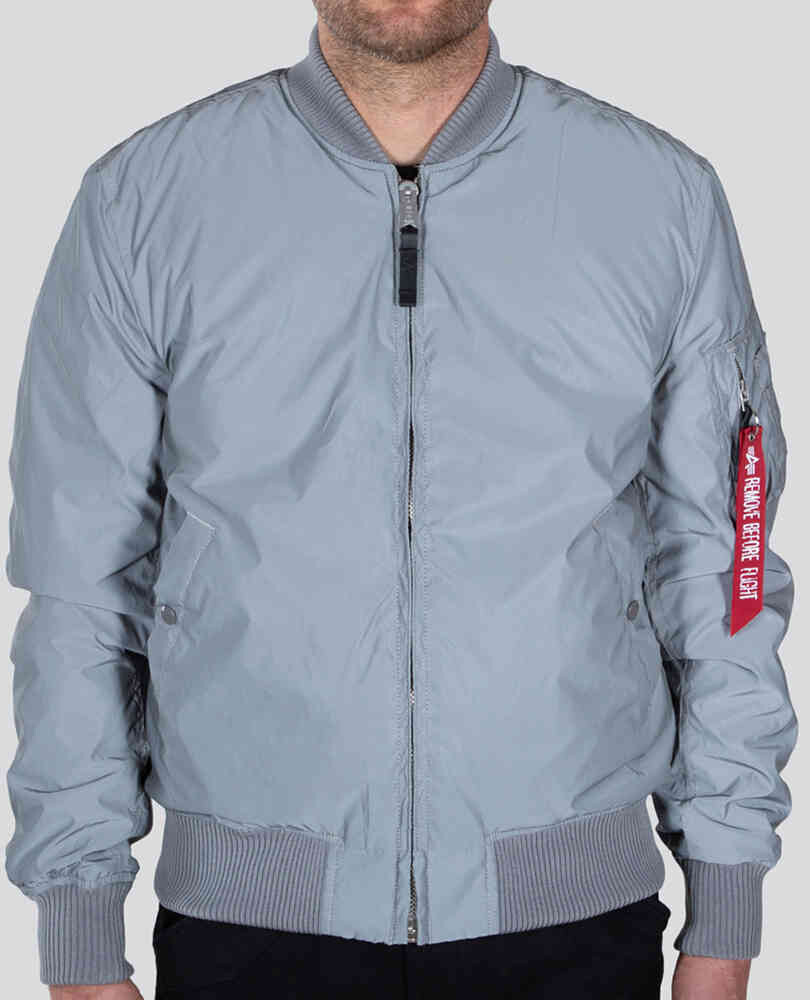 

MA-1 VF 59 Светоотражающая куртка Alpha Industries, серебро