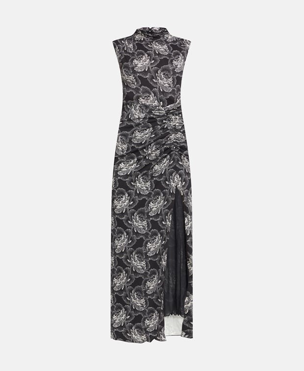 

Длинное платье Diane von Furstenberg, черный