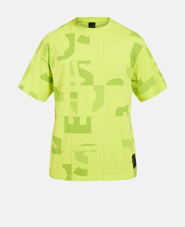 

Футболка Boss Green, зеленое яблоко