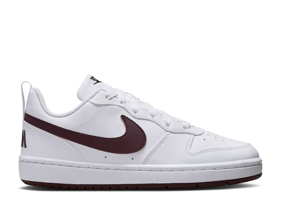 

Кроссовки Nike Court Borough Low Recraft GS, цвет White Burgundy Crush